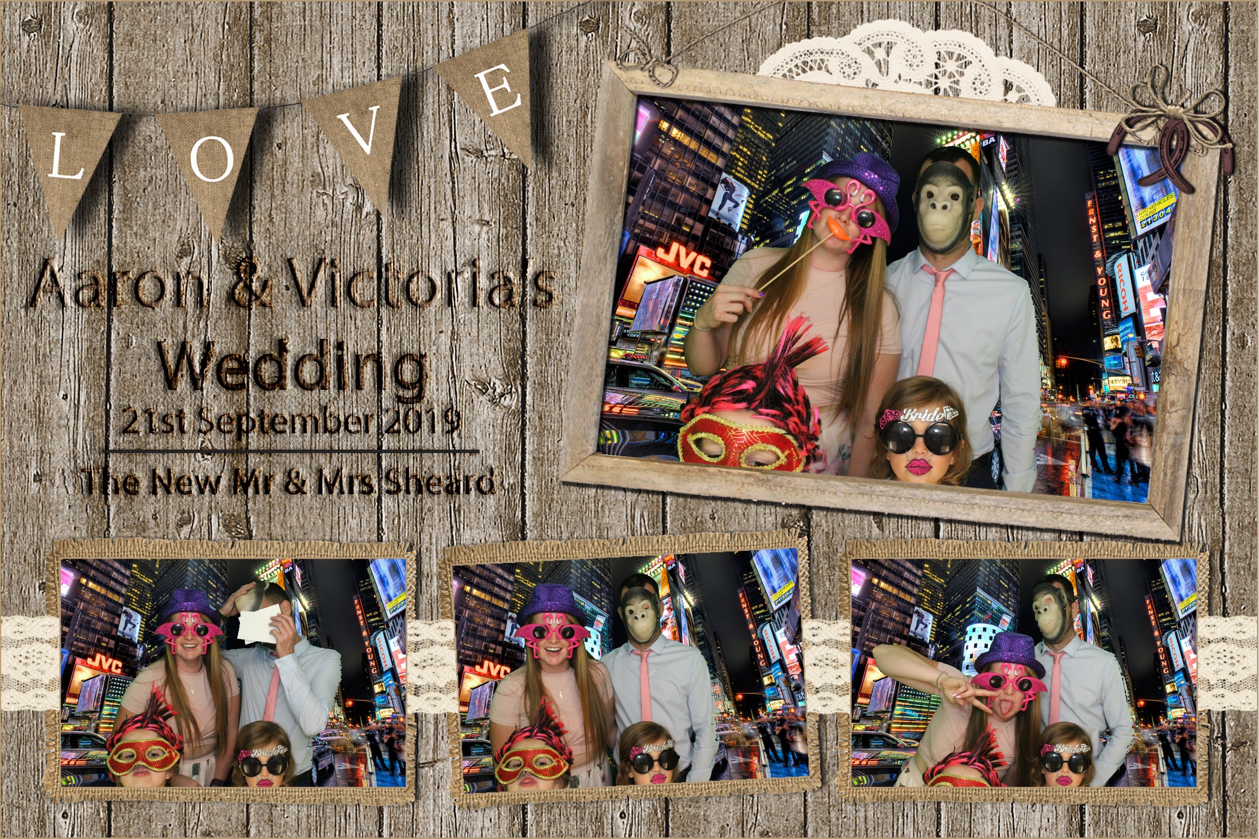 Aaron & Victoria's Wedding  | View more photos from the event at images.mobile-photo-booth.com/u/MobilePhotoBoothUK/Aaron-Victorias-Wedding